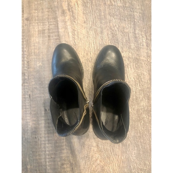 Zara zipper black chunky ankle boots 🖤 - Picture 11 of 13